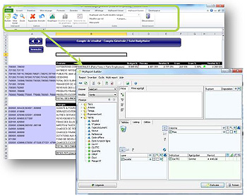 MyReport Builder, l'outil de conception de reporting pour Excel